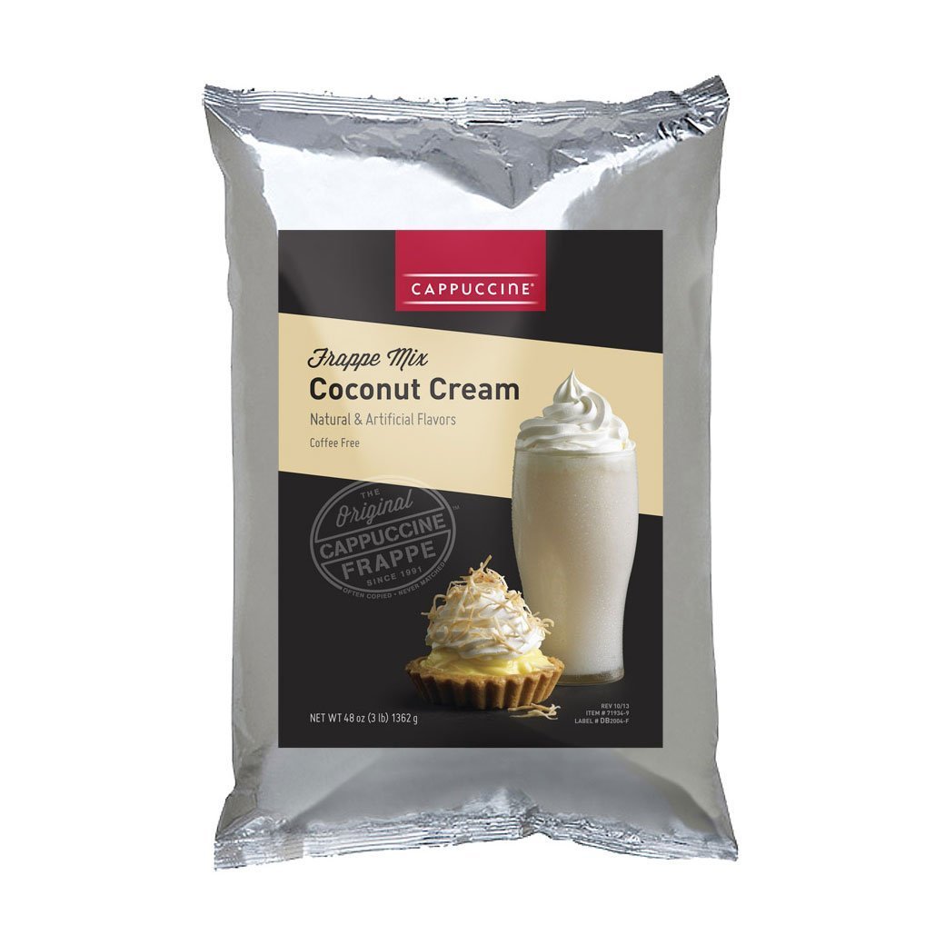 Cappuccine Coconut Cream Mix – 3 lb. Bag