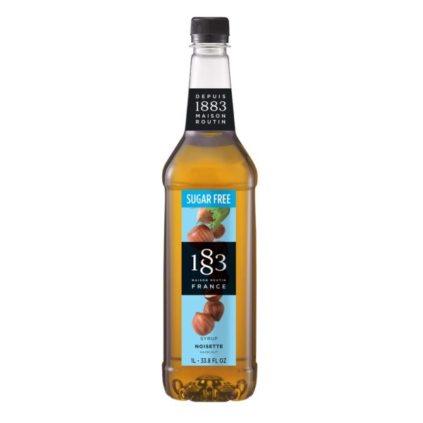 1883 Sugar Free Hazelnut Syrup 1000 ml