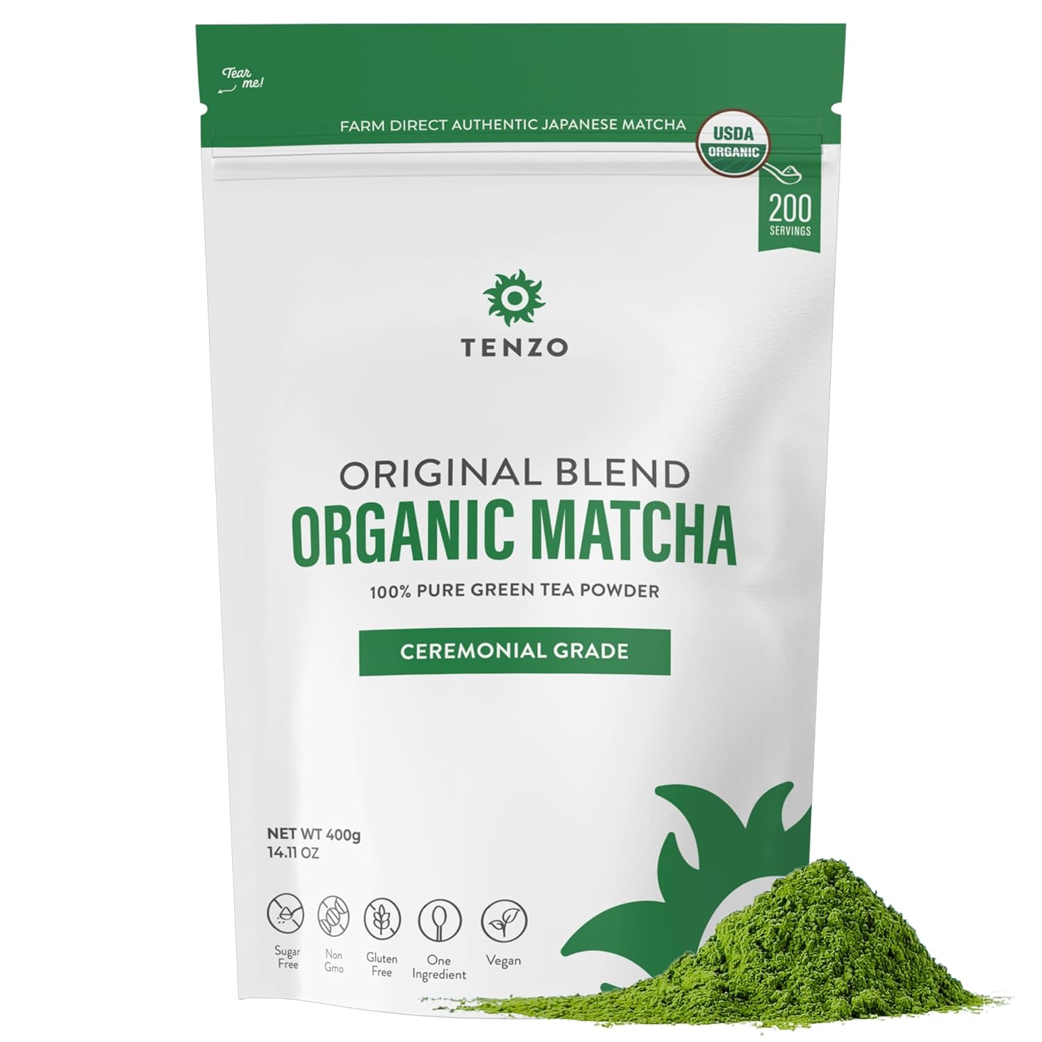 Tenzo Organic Ceremonial Matcha