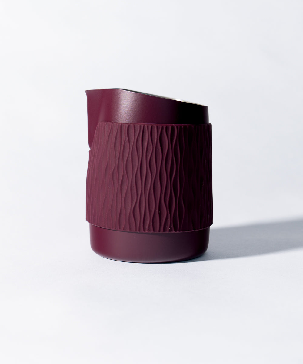 SLOW POUR SUPPLY® X WPM Monochrome Handleless Latte Art Pitcher