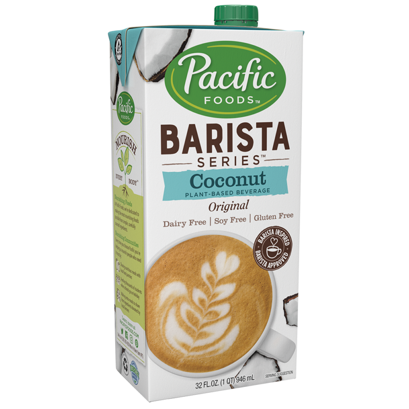 Pacific Bar Coconut Milk 32 oz 12 count