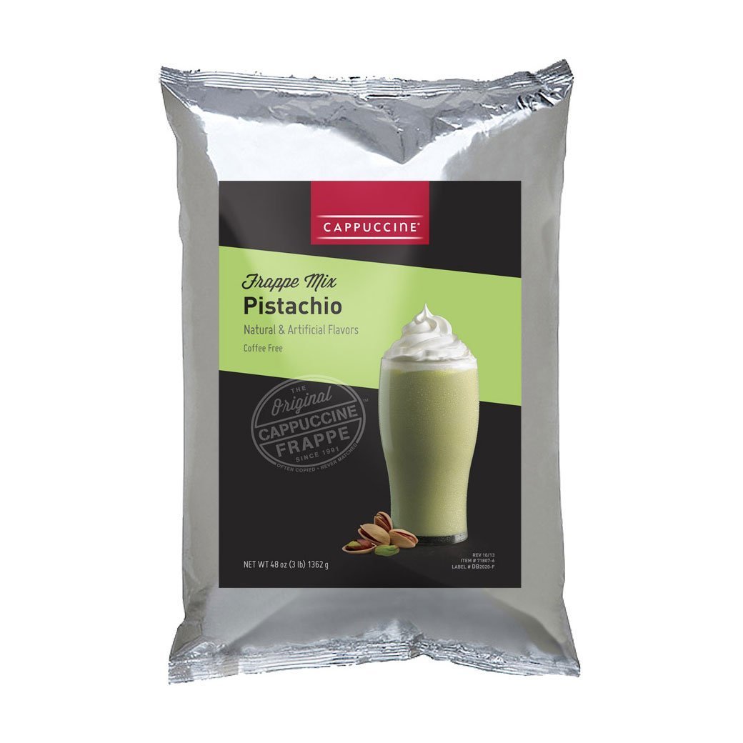 Cappuccine Pistachio Frappe Mix – 3 lb. Bag