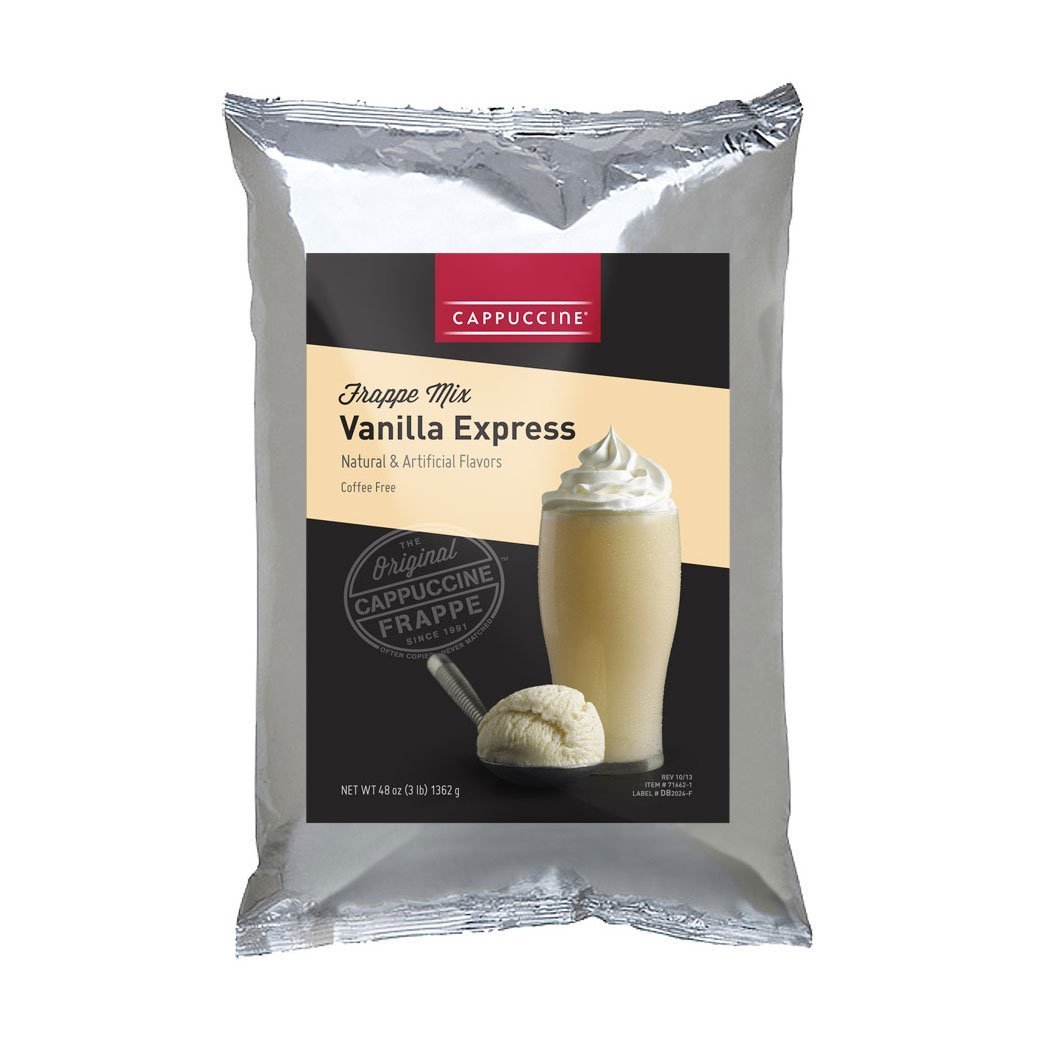 Cappuccine Vanilla Express Frappe Mix – 3 lb. Bag